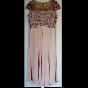 Rose Gold Arabian Inspired Dress